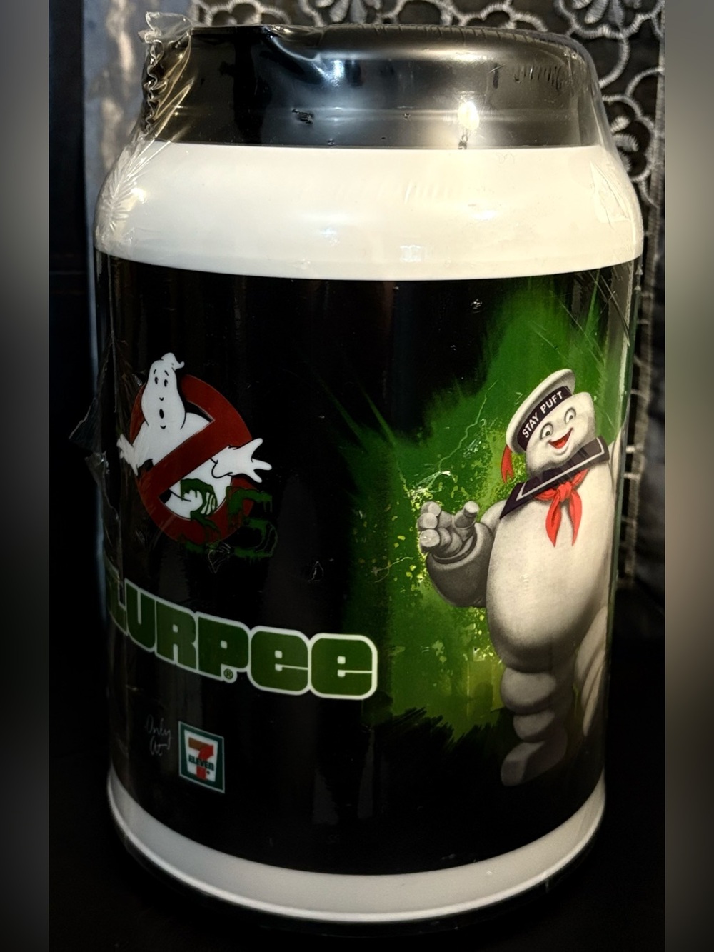 NWT Rare Ghostbusters 35th Anniversary 100oz 7-Eleven Travel Mug